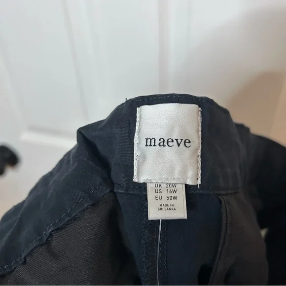 Anthropologie Maeve Scallop Wide-Leg Pants - Picture 7 of 15